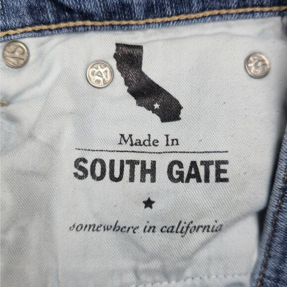 AG Adriano Goldschmied Jeans Womens 27R The Nolan Ankle Distressed 30" Waist - Picture 13 of 16